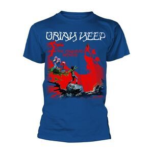 Uriah Heep Unisex Adult The Magicians Birthday T-Shirt / Blue